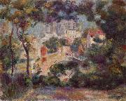 renoir, Landschaft mit Ansicht von Sacre-Coeur